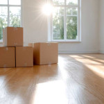 R&B Removals last remaining boxes in room